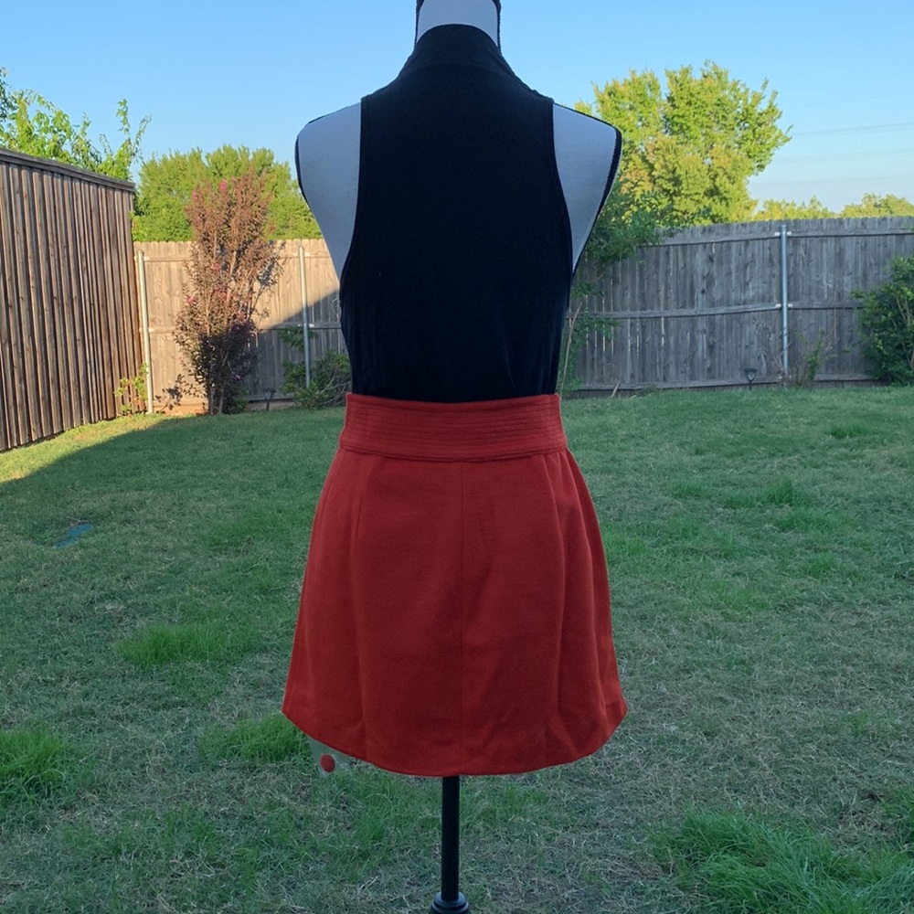 🌟HOST PICK✨MAJORELLE-Judy Mini Skirt in Red Orange  NWT - Picture 2 of 12